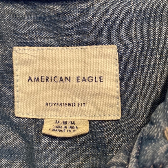 American Eagle denim button up - Picture 2 of 3